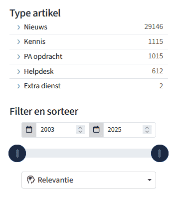 Kennisbank & Nieuwsbrief 